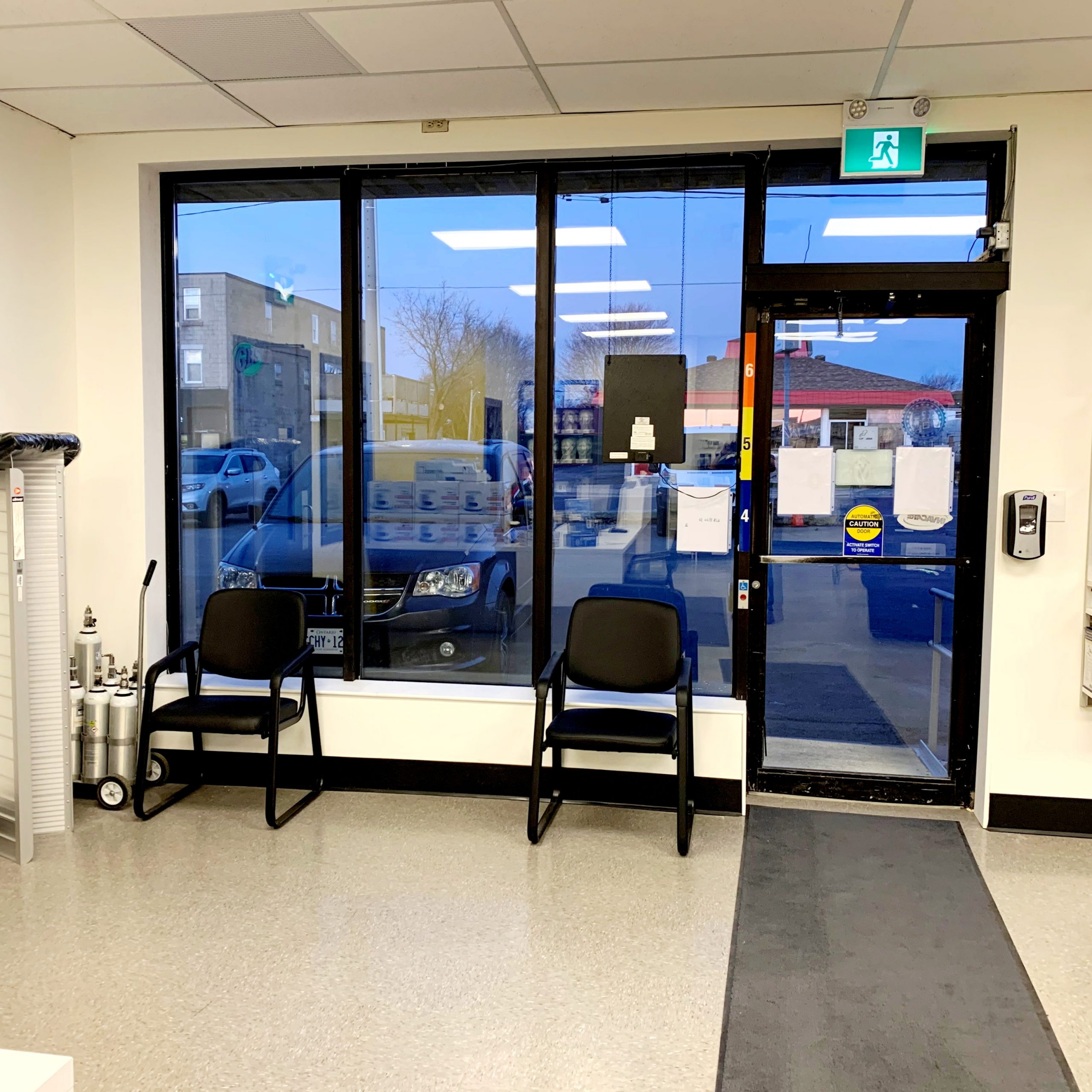 Cornwall waiting area