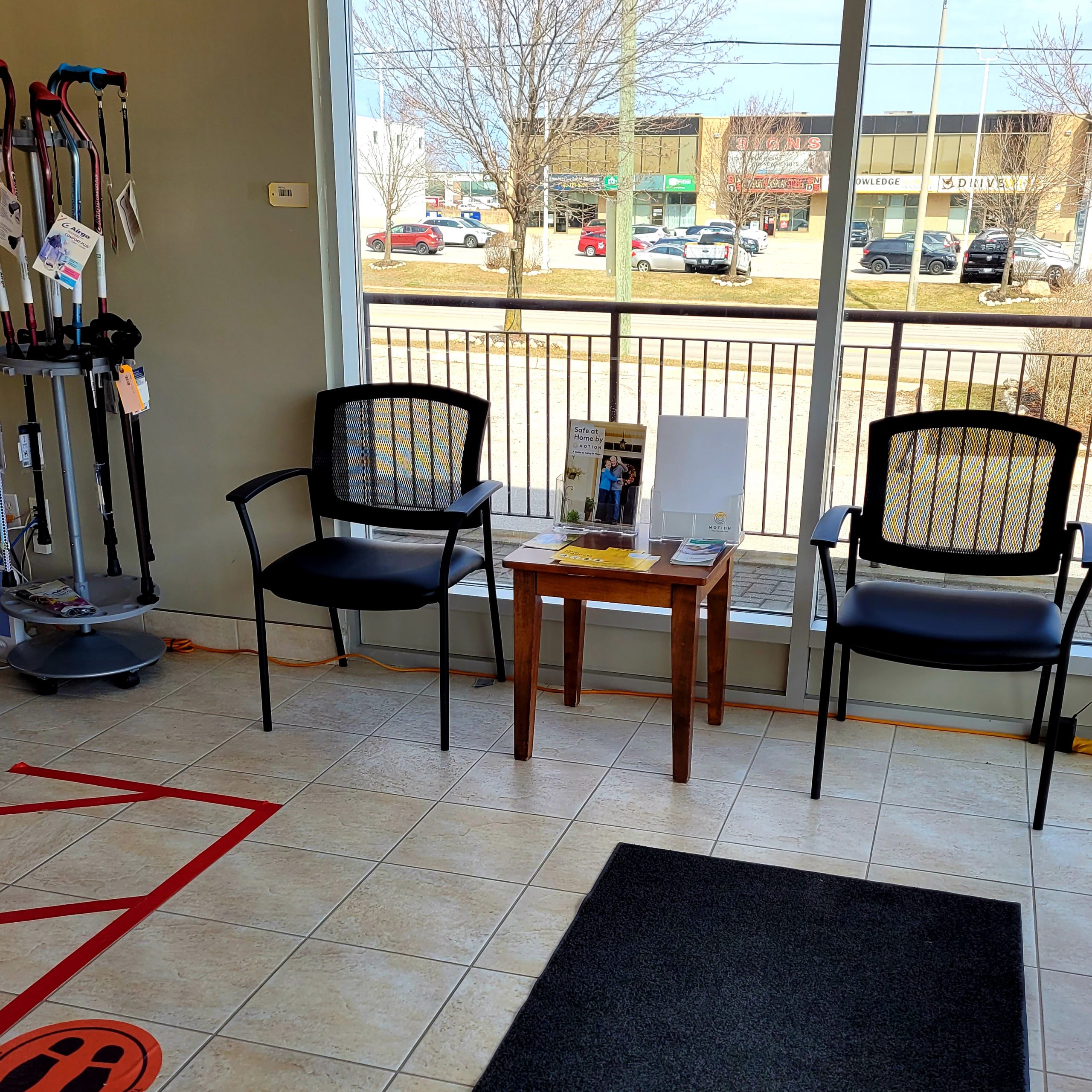 Barrie waiting area