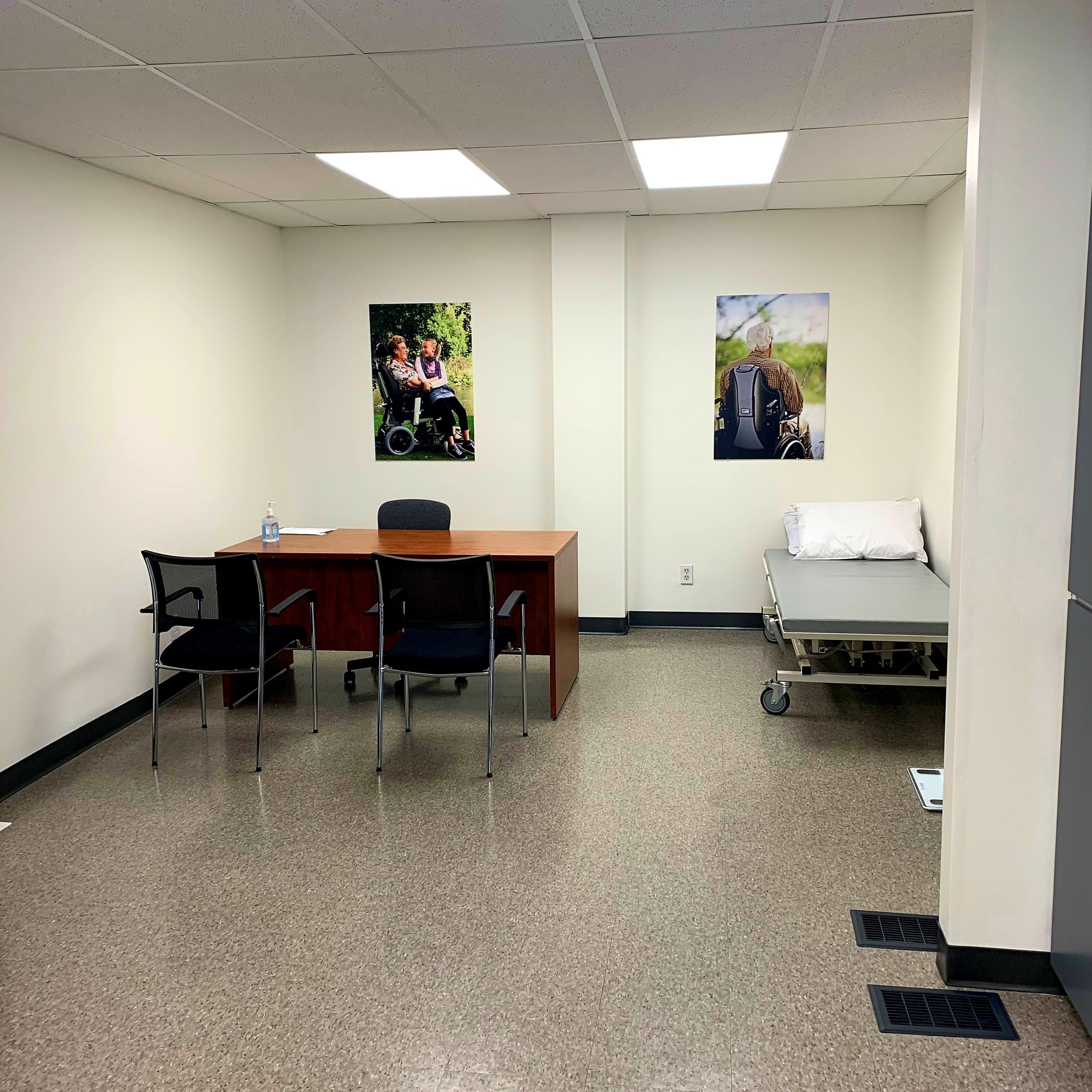 Belleville private assessment room