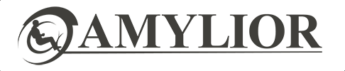 Amylior logo in grey.