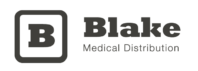 Blake Medical logo in grey.